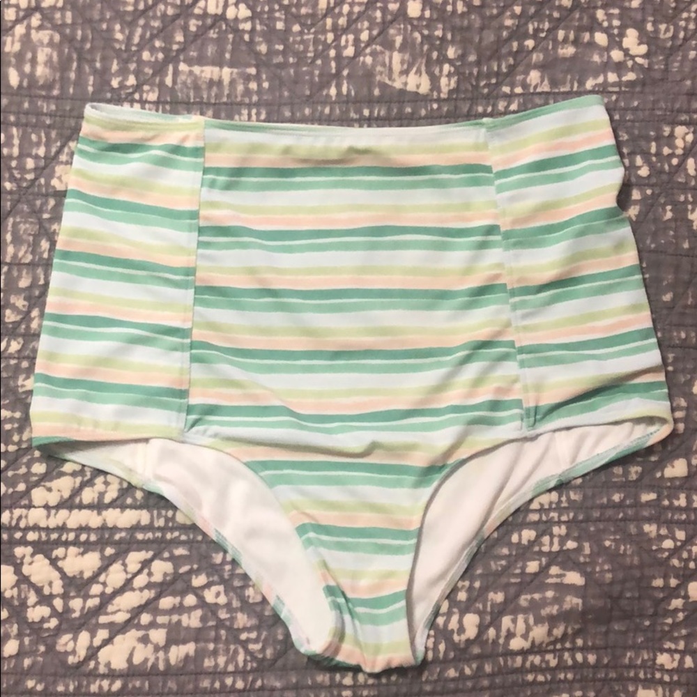 Kortni Jean Cut High Swim Bottoms